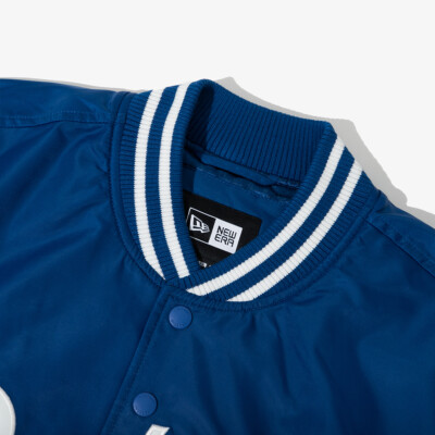 New Era MLB Los Angeles Dodgers Logo Stadium Jacket, Blue | eBay