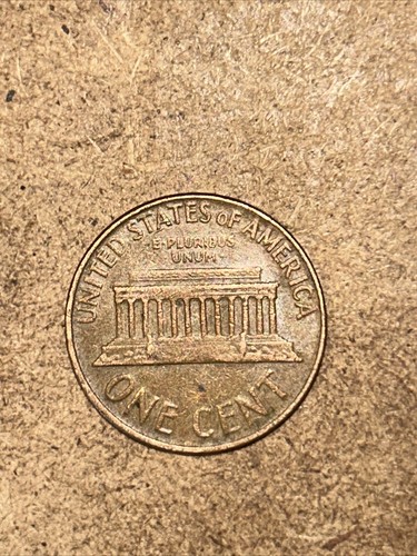 1965 Lincoln Penny No Mint Mark. RARE Error "L" & "WE TRUST" on rim - Picture 2 of 2