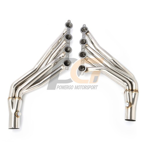 LS Swap Long Tube Headers 1-3/4" for Chevelle El Camino Malibu Grand Prix LeMans - Foto 2 di 9