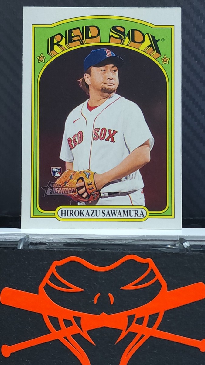 ★REO&SABU★ Hirokazu Sawamura - 2021 Topps Heritage ROOKIE #615 - Boston Red