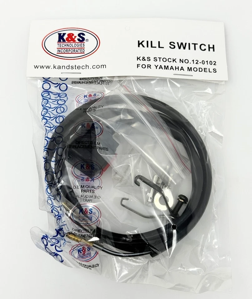 YAMAHA IT175 IT200 IT250  ENGINE KILL SWITCH BUTTON - Image 3 of 3