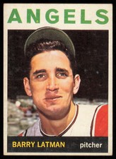 1964 Topps #227 Barry Latman Los Angeles Angels