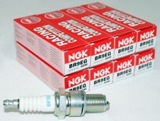 8 Pack Genuine Ngk 3230 Racing Spark Plug Br9eg Tm Husky Yamaha Honda