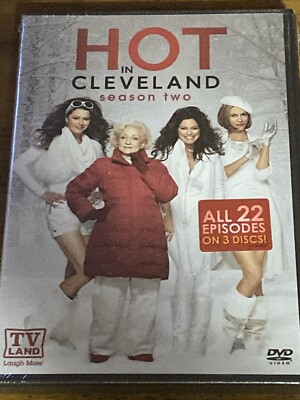 Hot in Cleveland: Season Two (DVD, 2010) Betty White Valerie Bertinelli Unopened