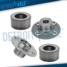 Front Rear Wheel Hub Bearing Set for 2001 2002 2003 2004 2005 2006 Nissan Sentra