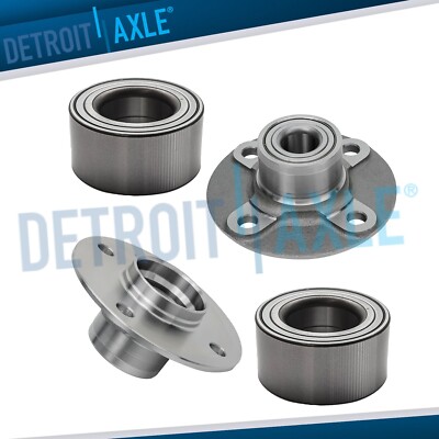 For 2001 2002 2003 2004 2005 2006 Nissan Sentra Front Rear Wheel Hub Bearing Set