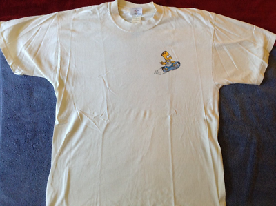 The Simpsons GRATEFUL DEAD Lot T-Shirt Early 90s Jerry Garcia Bob