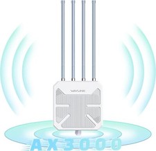 AX3000 Outdoor WiFi 6 Extender Long Range Wireless Access Point PoE Powered