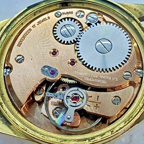 Vintage Fortis Wrist Watch Swiss 17 Jewel Incabloc Manual Wind Movement - Picture 9 of 12