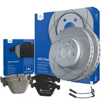 ATE Powerdisc Ceramic Bremsenset BMW 1Er (E81,E82E87,E88) Ø300Mm Vorn + Wako