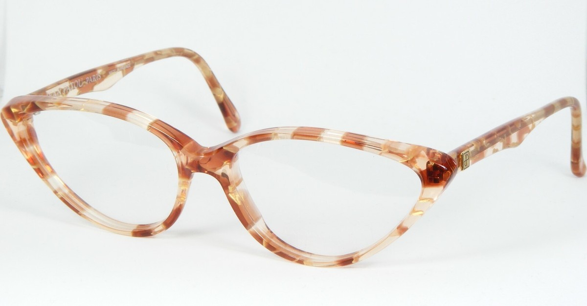 JEAN PATOU PARIS P8900 361 BROWN /AMBER EYEGLASSES GLASSES 59-16