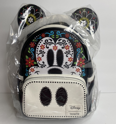 Loungefly Mickey Mouse Dia de los Muertos Sugar Skull EE  display picture 1