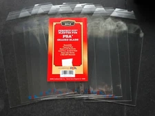 10 Loose Cardboard Gold Perfect Fit Sleeves for PSA Graded Slabs