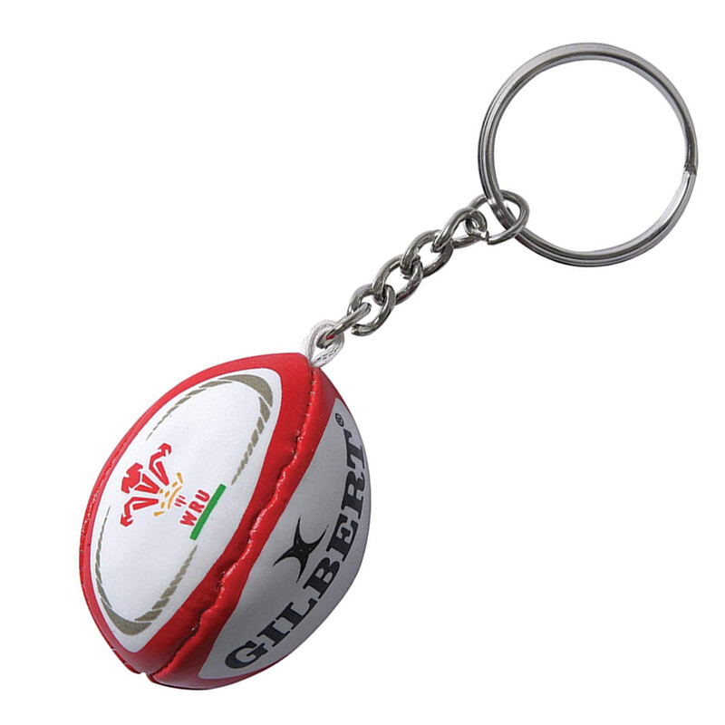 Wales Rugby Sponge Ball Keyring