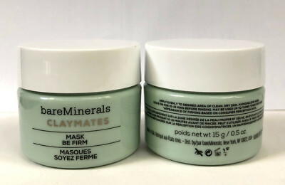 bareMinerals Claymates Mask Masque Be Firm  - 2x ( 15 g / 0.5 oz )