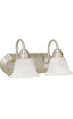 Volume Lighting V1342-33 Marti 2-Light Vanity in Brushed Nickel 14''W