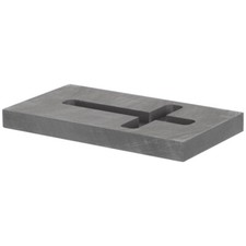 Cross Shape Graphite Ingot Mold Casting Mold for Melting Refining Gold Silver