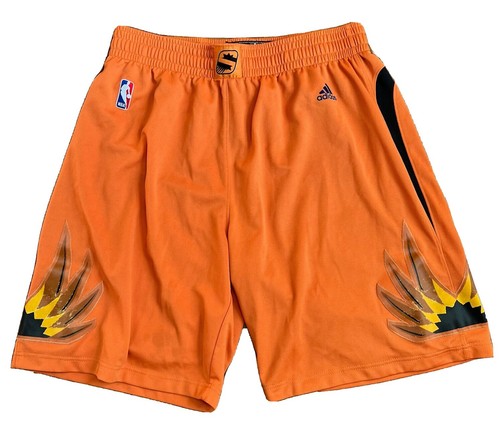 Just Don Phoenix Suns NBA Shorts MENS Large Purple Orange White