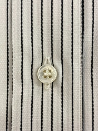 Jack Taylor Beverly Hills Men's Dress Shirt 17" Neck Large Italy White NWT - Picture 5 of 8