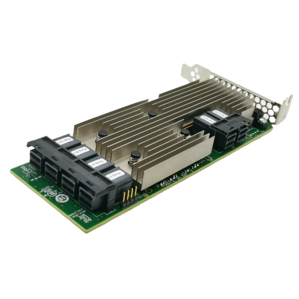 Tarjeta Controladora Lógica LSI Modo IT 9305-24i 24 Puertos SAS 12Gb/s PCI-E 3.0 Foto 3 de 4