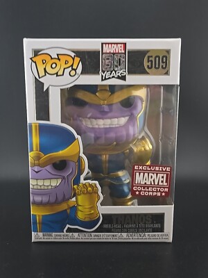 Funko Pop! - THANOS - Marvel 80 Years - Marvel Collector Corps Exclusive - #509