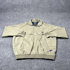 Sunderland Of Scotland Jacket XL Pullover Windbreaker Master Weatherbeater Plaid