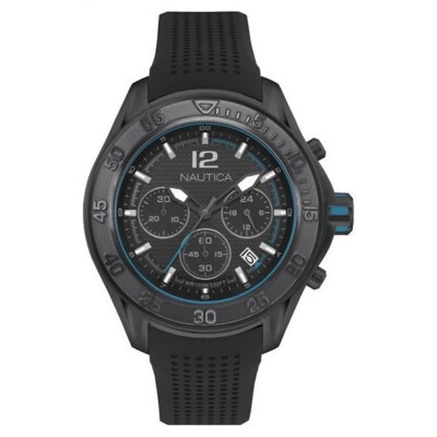 Herrenuhr Nautica Mod. NMX 1600 Ref. NAD25000G Sub 10 ATM Taucher Herrenuhr