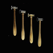 Woodwind brasswind instrument repair tool-4 Set dent hammer Double Side Polished