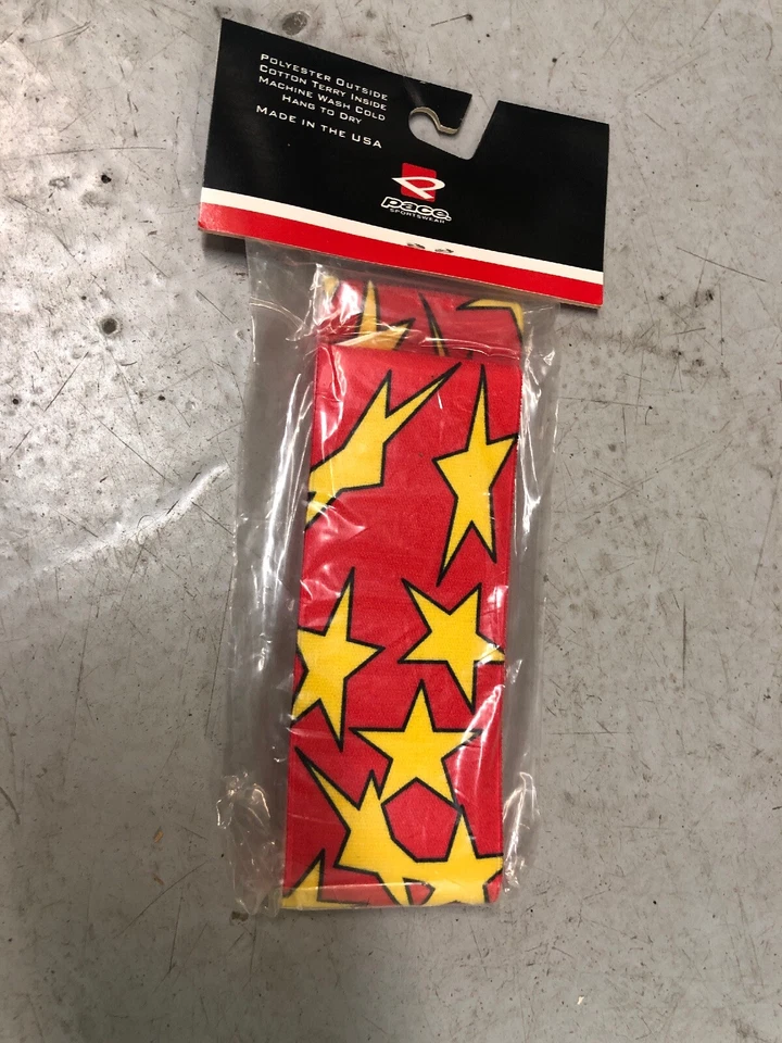 Vintage PACE PEDROS HEADBAND Bicicleta Bicicleta Equipamento - Imagem 3 de 4