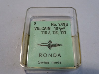 Axe De Balancier Pour Montre Vulcain - Calibre 10 1/2''' (655, 656, 658) - Pièce Horlogère Neuve