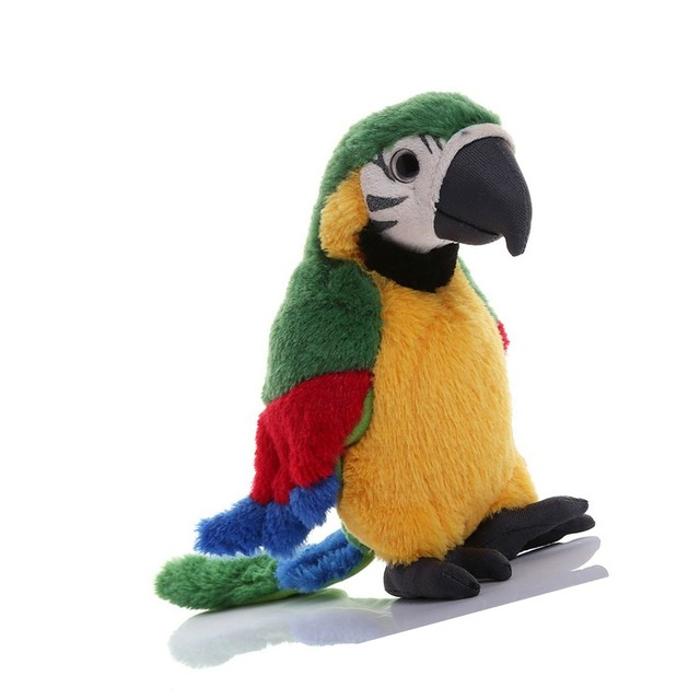 parrot plush toy