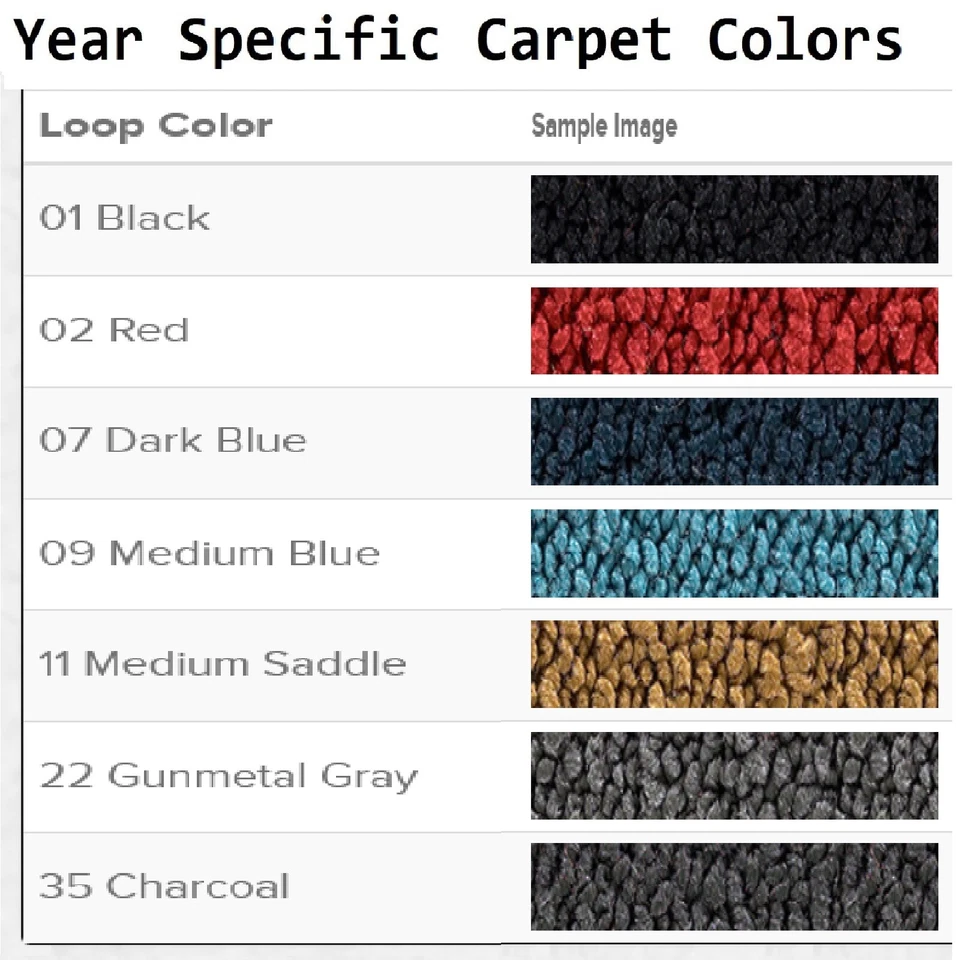 Alfombrillas de bucle personalizadas con logotipo V8 ACC 1948-1952 Ford F1/F2/F3 o F4 2 piezas Foto 4 de 4