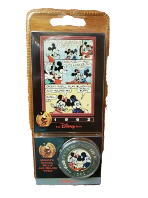 DISNEY DECADE OF COIN &CARD#48 1962 MINNIE'S NIECES MILLIE
