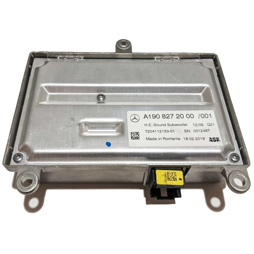 OEM HE-Sound Subwoofer Radio Amplifier Mercedes-Benz AMG GT GTC GTR GTS - Image 3 of 3