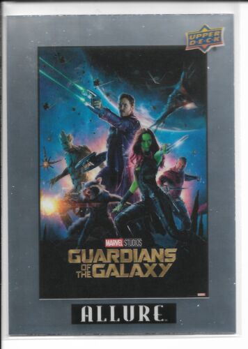 2022 MARVEL ALLURE Movie Poster  GUARDIANS OF THE GALAXY  #MP-9  Upper Deck - Picture 1 of 2