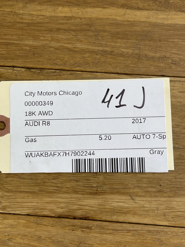 2017-2023 Audi R8 Center Console Storage Trim Panel OEM *NOTE* - Изображение 2 из 4