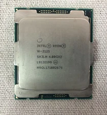 Intel Xeon W-2125 4.00GHZ 4C LGA2066 XEON CPU Processor