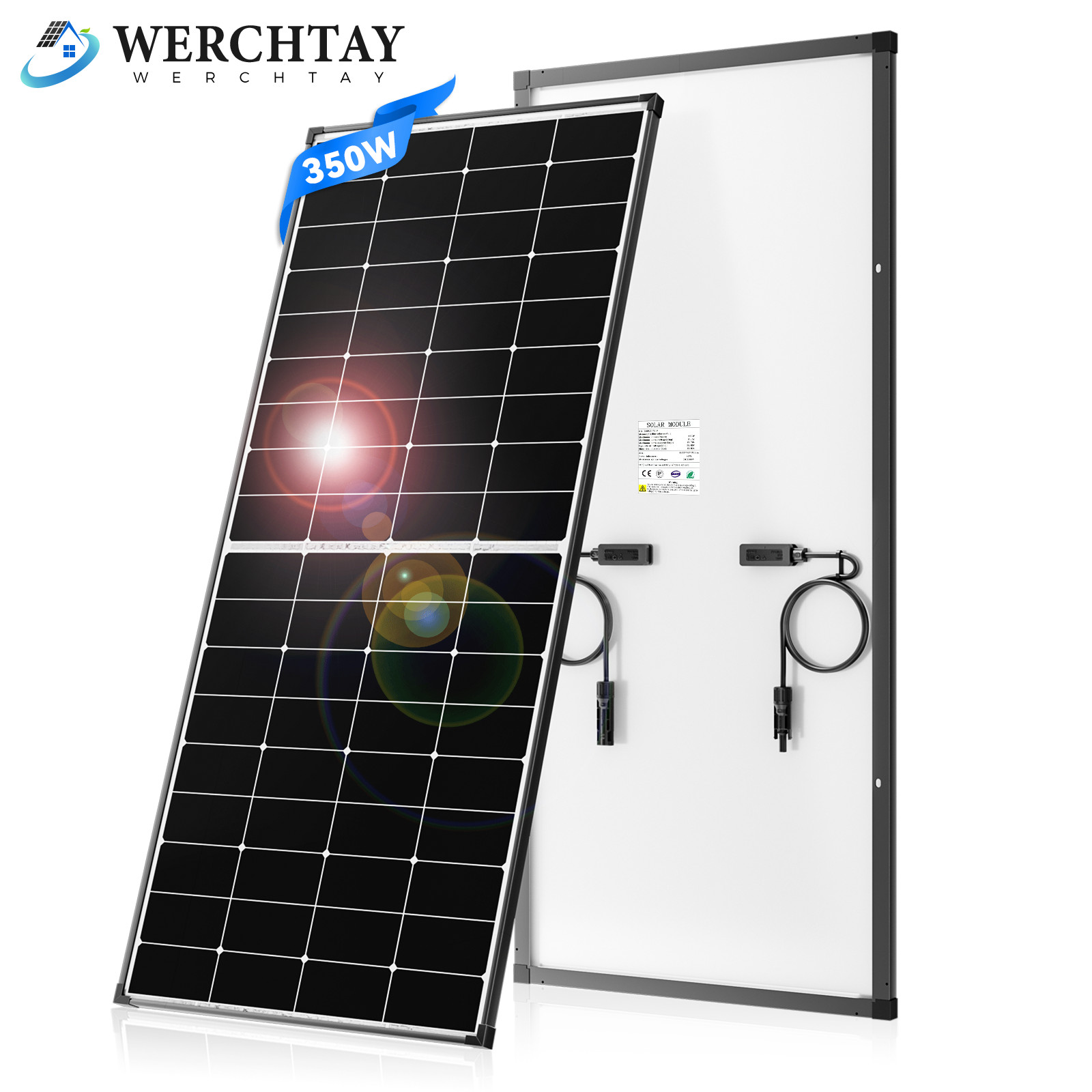 350W 700W 1050W 1400W 12V Mono Solar Panel High Efficiency Home Off-Grid Power