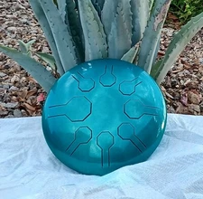 Stainless Tropical Mini-Vibedrum -Freya - Basic Package - 10" Steel Tongue Drum