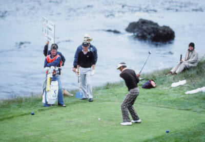 Bruce Devlin of Australia US Open golf tournament held Pebble - 1982 Old Photo 8