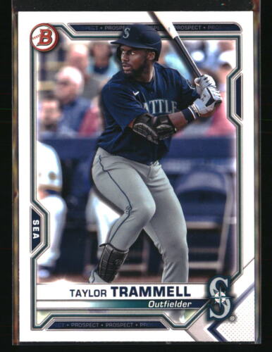 Taylor Trammell 2021 Bowman 1st Edition #BFE-132 BASEBALL Card