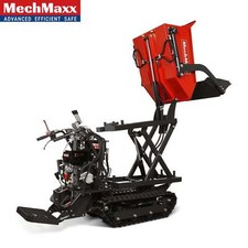 MechMaxx 1100Lbs Capacity Barrow 302cc 10HP E-Start Gas Tracked Dumper, D50HTFL
