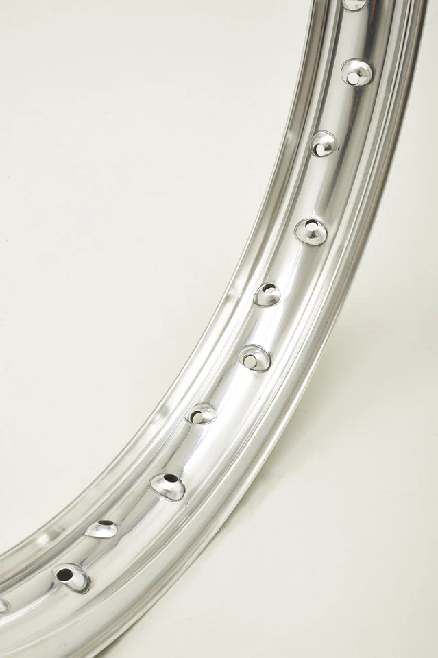 Алюминиевый обод H для винтажного мотоцикла до 70-х WM2 1,85 x 21 40 отверстий - Изображение 2 из 2