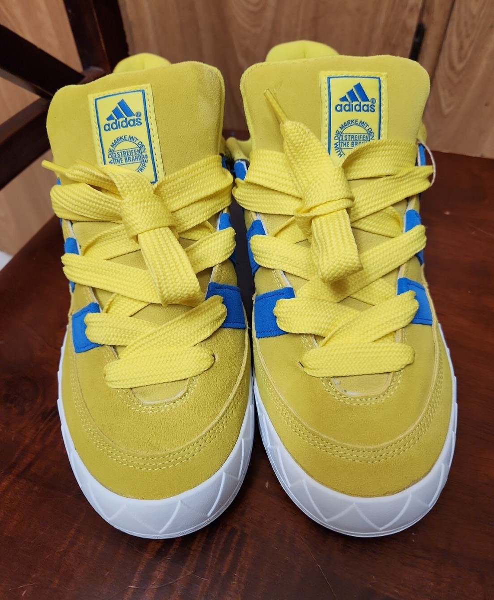 Adidas Adimatic Bright Yellow Blue GY2090 2022 Adidas Skate
