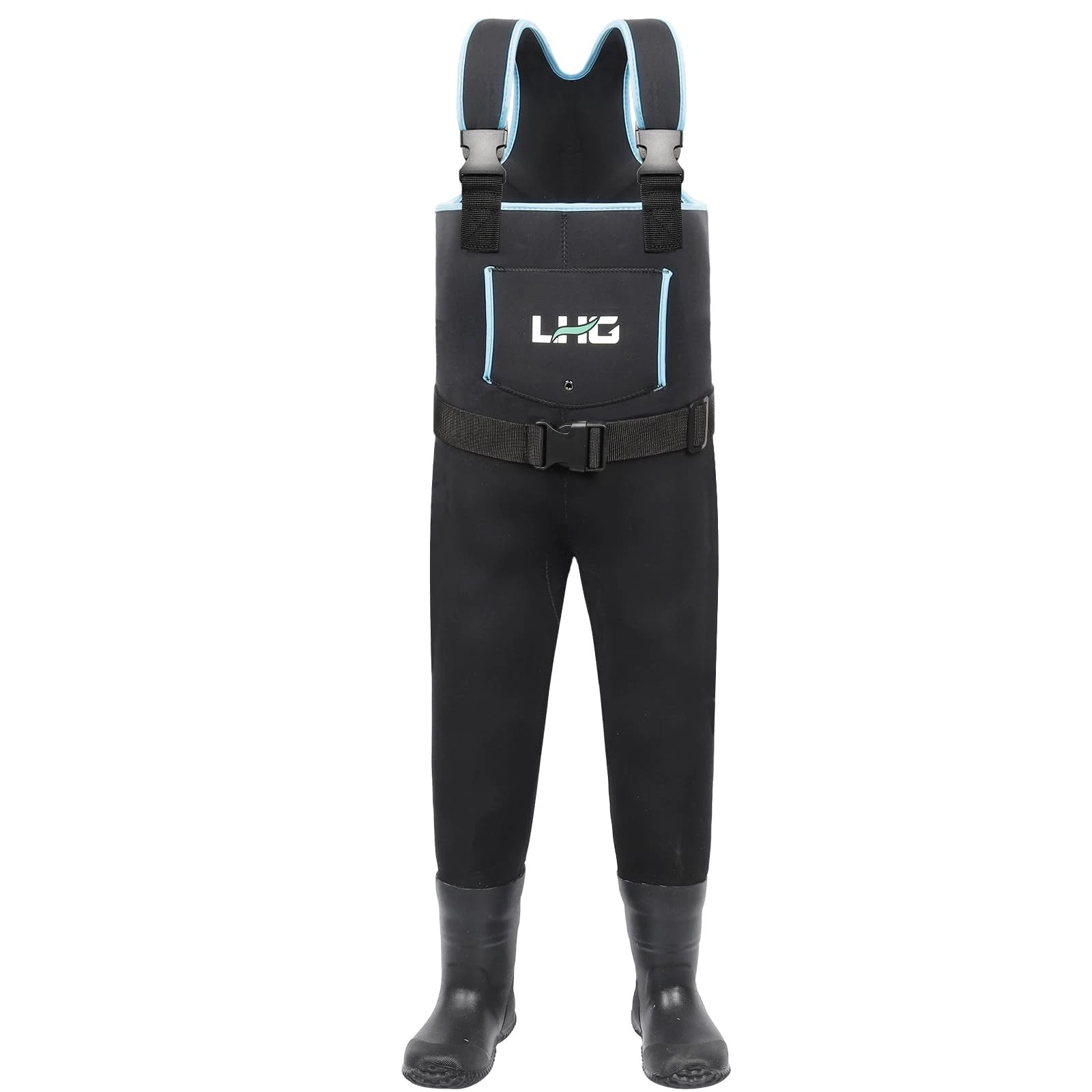 Waders for Waterproof Neoprene Chest Waders Insulated Hunting Fishing Youth W...