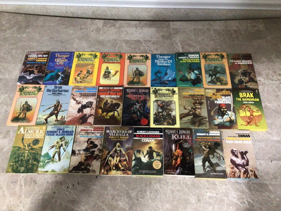 Vintage Lot Of 26 Conan The Barbarian Paperback Books - Imagem 2 de 4