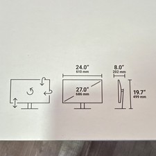 Dell 27 Plus S2725HSM 27" IPS 144Hz FHD Monitor Built-in Speakers VESA Mount 6