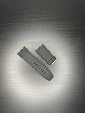 Audemars Piguet Offshore 15720ST Neoprene Calfskin Black Leather Strap - RRP 550