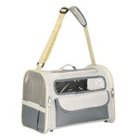 FüR Cat Carrier Tragetasche Mit Verstellbarem Schultergurt FüR Hunde Grau