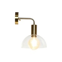 Wandleuchte Dkd Home Decor Gold Metall Kristall 50 W Moderne 220 V 20 X 25 X